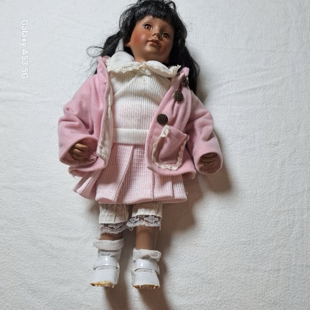 Duck House Heirloom porcelain doll